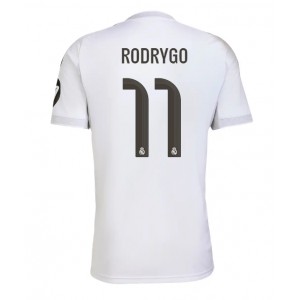 Fotbalové Dres Real Madrid Rodrygo Goes #11 Domácí Oblečení 2025-26 Krátký Rukáv